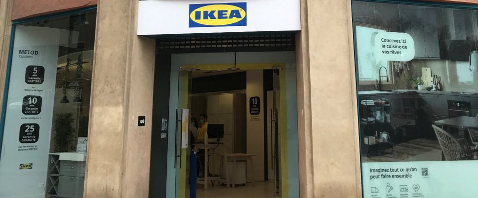 Point de Services éphémère Ikea à Metz Centre