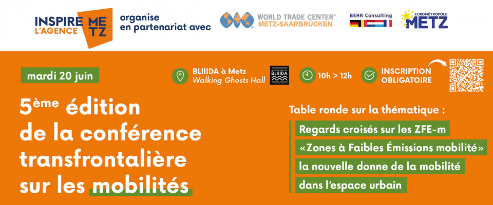 5ème édition de la conférence transfrontalière sur les mobilités